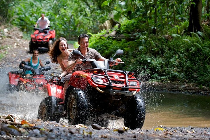 Jungle & River ATV Exploration. Private from San Jose